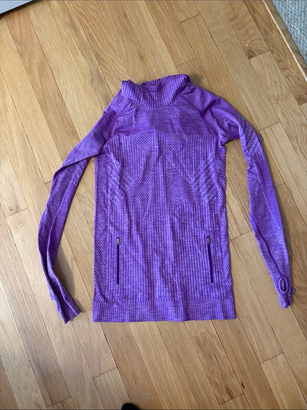 lululemon athletica Purple Long Sleeve Pullover Jacket
